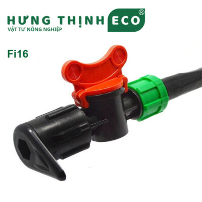 Van khởi thuỷ nhỏ giọt mỏ vịt ống xẹp fi16